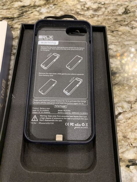 Rlx Battery Case Iphone 876 For Sale In Vancouver Wa Offerup