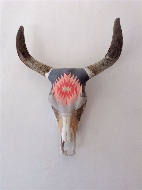 Painted Cow Skulls Cow Skull Art Cow Skull Decor
