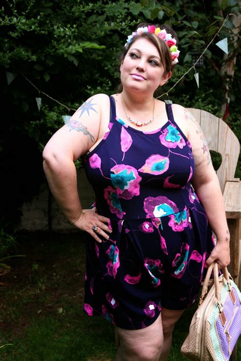 Plus Size Playsuit From Yours Review Pamper And Curves