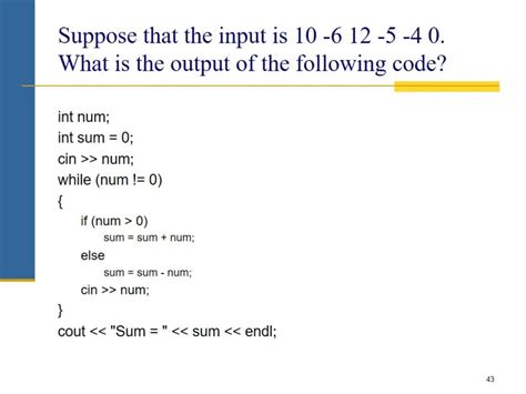 Solved What Is The Output Of The Following C Code Int Num
