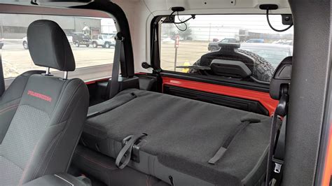 Does Anyone Have A Picture Of 2 Dr Wrangler Back Seat Folded Down I