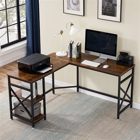 L Shaped Desk With Storage Photos