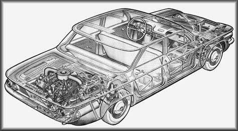 Corvair Cutaway Views And Production Figures