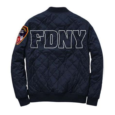 Fdny Quilted Jacket Fdny Shop