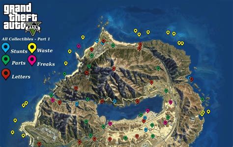 Gta Online Secret Locations Map Misteri Database