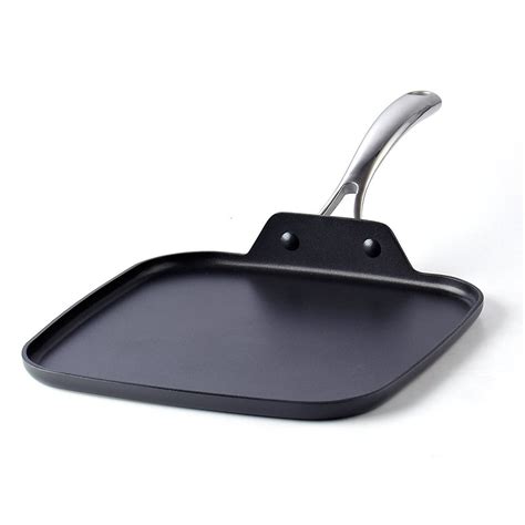 Cooks Standard Hard Anodized Nonstick Square Griddle Pan 11 X 11 Inch