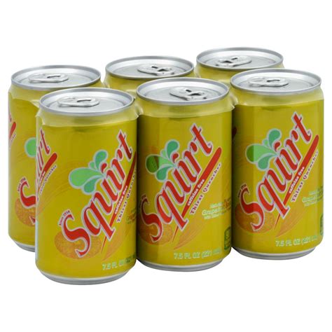 Squirt Soda 7 5 Oz Cans Shop Soda At H E B