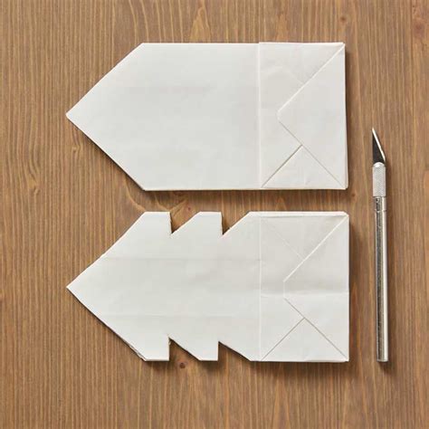 How To Make Paper Bag Star Decorations Paper Bag Crafts Paper