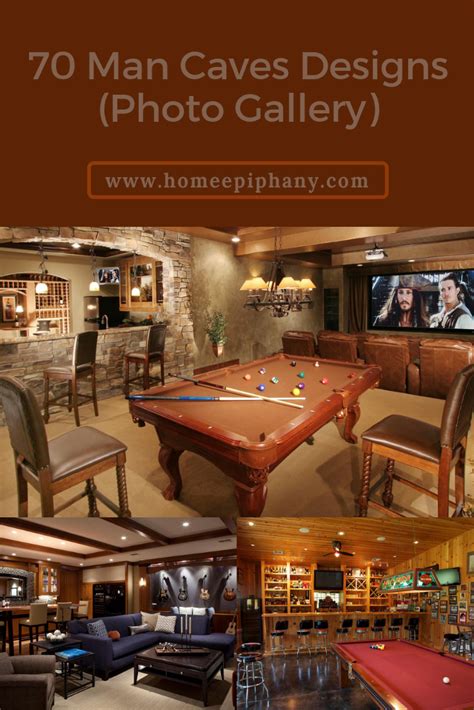 70 Man Caves In Finished Basements And Elsewhere Man Cave Design Man