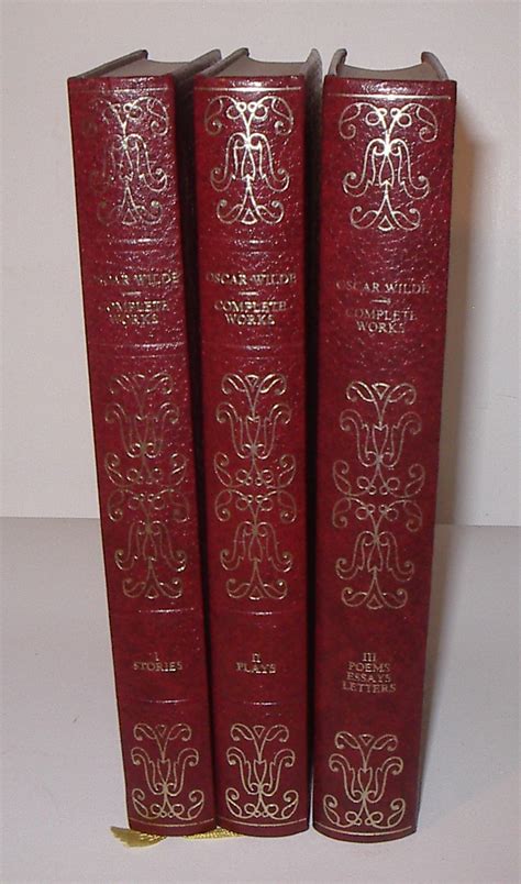 Oscar Wilde Complete Works 3 Volumes Heron 1966 Hc Books