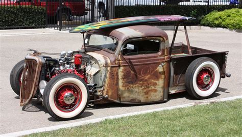 Power Cars Ford Pick Up Rat Rod Surf Truck 1930