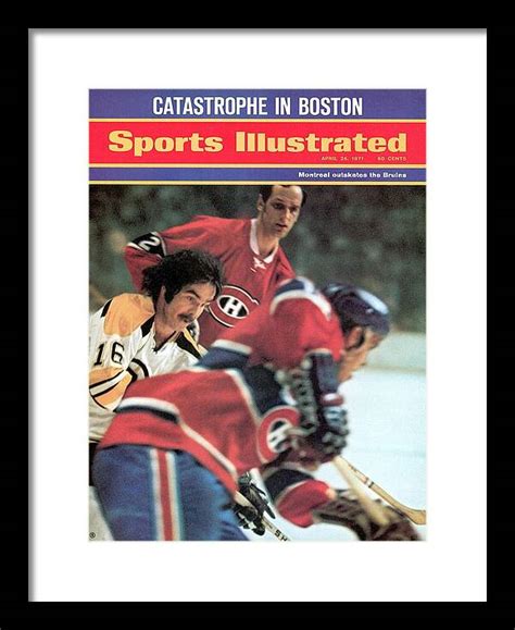 Boston Bruins Derek Sanderson 1971 Nhl Quarterfinals Sports
