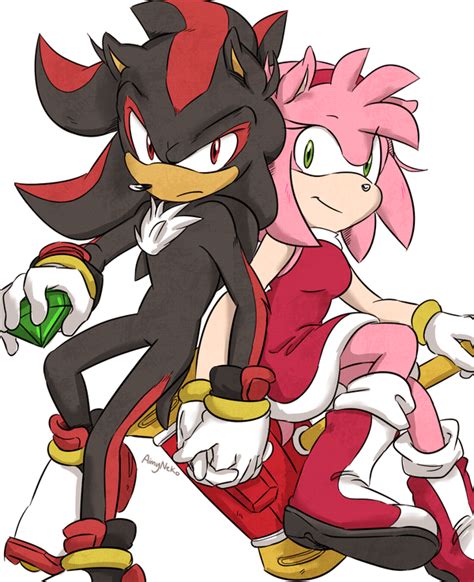 Shadow And Amy By Aimyneko On Deviantart