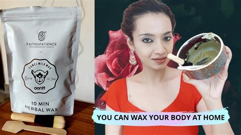 Painless Waxing At Home !! | Faith & Patience 10 Minutes Herbal Wax