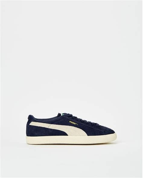 Puma Suede Vintage Hairy Suede In Blue For Men Lyst