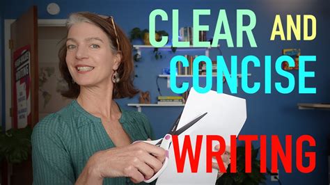 3 Tips For Clear And Concise Writing How To Improve Your Writing Youtube