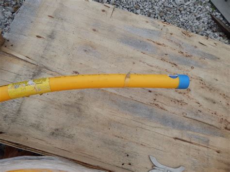 Home Flex Sdr 11 Underground Polyethylene Gas Pipe Yellow 1 Inch Ips X