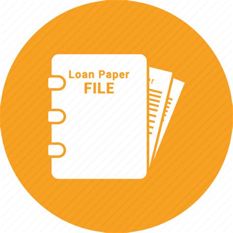 Banking Loan Loan Agreement Loan Application Icon