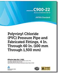 AWWA C900 22 Polyvinyl Chloride PVC Pressure Pipe And Fabricated