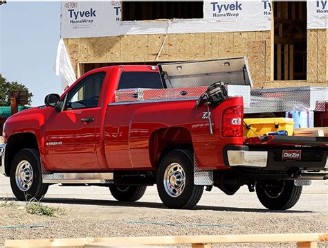 Dee Zee Diamond Plate Mud Flaps Realtruck