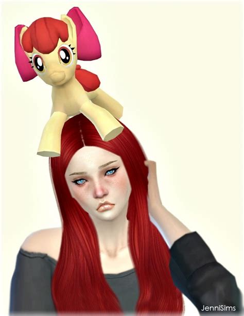 Origami Hat And My Little Pony Sims 4 Headwear