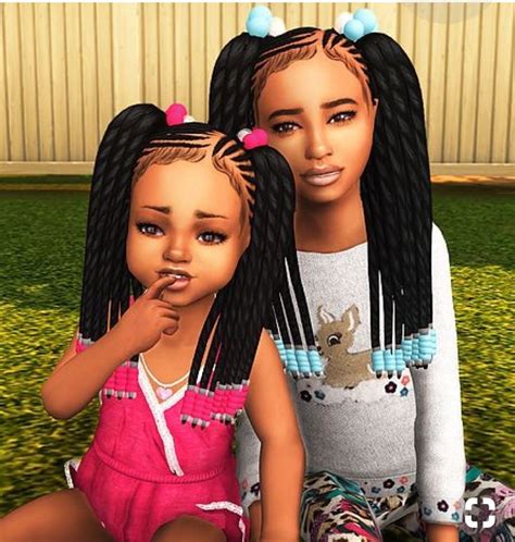 Pin By Mutale B On Beauty Sims Hair Toddler Hair Sims 4 Sims 4 Cc