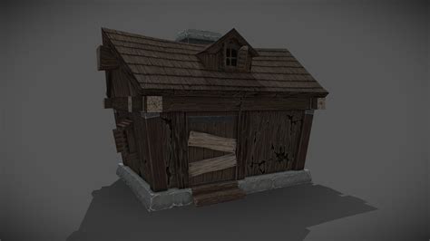 World Of Warcraft Fanart Haunted Farmhouse 3d Model By Larsart