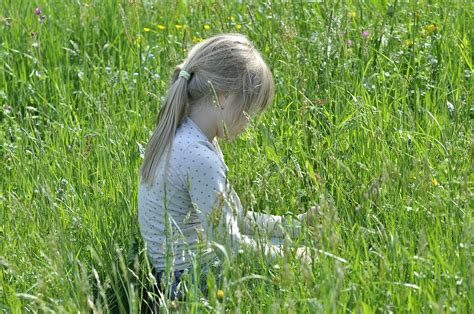 Free Images Nature Person Girl Field Lawn Meadow Prairie