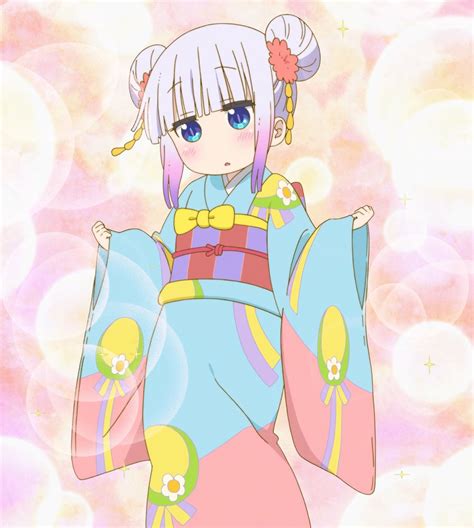 KANNA MY CUTE BABY Miss Kobayashi S Dragon Maid Cute Anime Character Kobayashi San Chi No