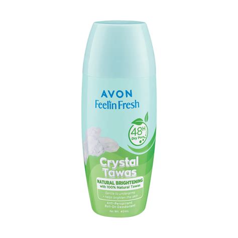 Avon Product Detail Feelin Fresh Crystal Tawas Anti Perspirant Roll