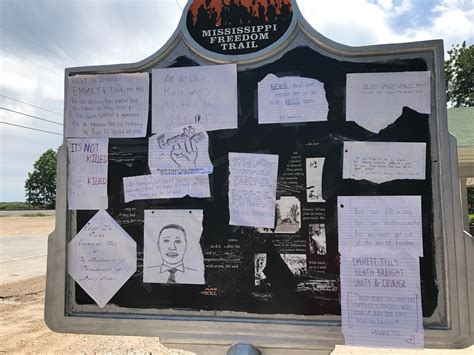 When A Memorial To Emmett Till Was Vandalized These High School