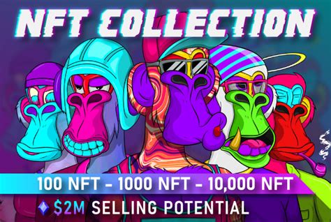 Design Creative Nft Art Collection For Opensea 1k 10k 100k By