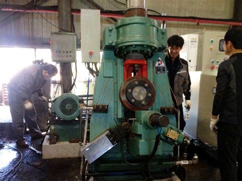 Cnc Ring Rolling Machine In Korea Ring Rolling Machinering Rolling