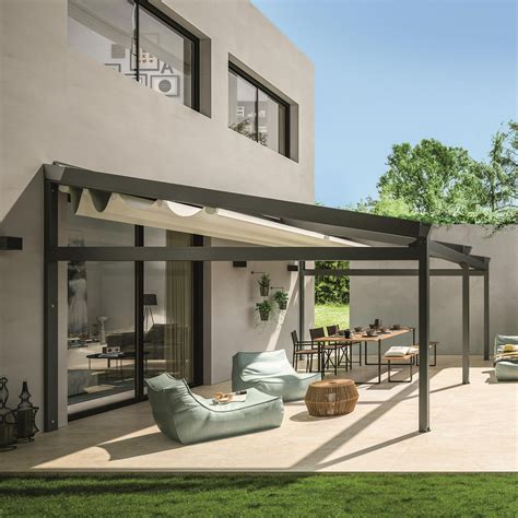 Get up to 70% off now! Pergola adossée - PERGOTENDA® B-SPACE - Corradi - en ...