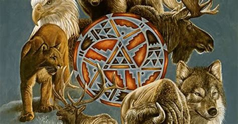 Ojibwe Clan Symbols Animal Totems Native American Art Pinterest