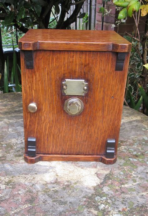 Victorian Oak Lockable Safe Table Cabinet 576665 Uk