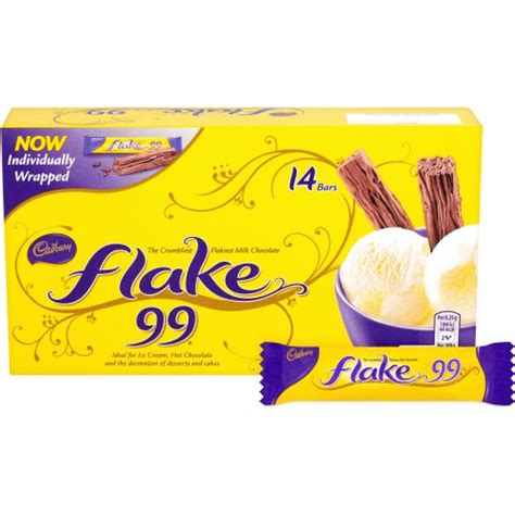 Cadbury Flake Ice Cream Cones X Ml Compare Prices Trolley Co Uk