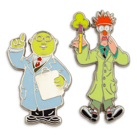 Dr Bunsen Honeydew And Beaker Pin Set The Muppets Was Released Today