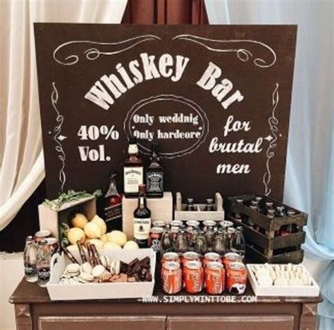 Assemble this and have it on a special table at the party. 21 Awesome 30th Birthday Party Ideas For Men - Shelterness