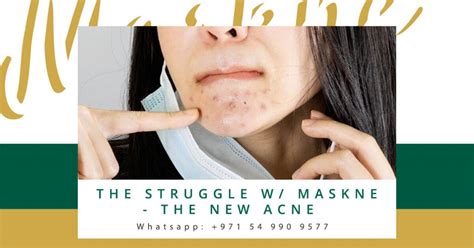 The Struggle With Maskne The New Acne Dr Sunny Medical Centre