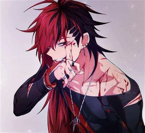 resultado de imagen para elsword immortal elsword red hair anime guy dark anime