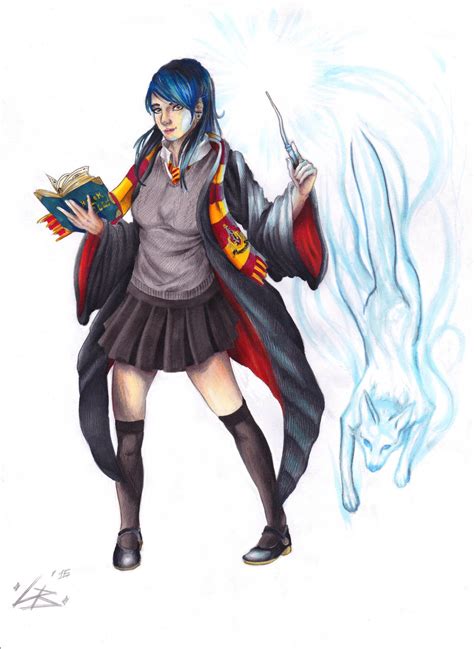 Harry Potter Female Oc Commission Colors By Lucky Lb Artz On