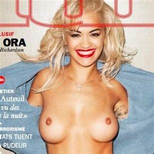 Rita Ora Topless On The Cover Of Lui Magazine