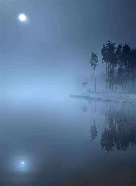 By Maka133 — Soulhearts Nature Photography Beautiful Moon Foggy