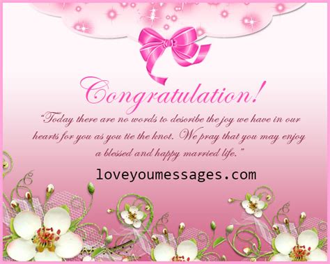 Wedding Congratulation Messages Wedding Wishes And Paragraphs For