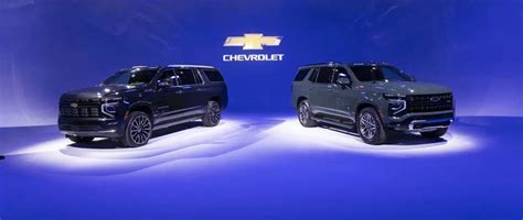 New 2025 Chevrolet Suburban And Tahoe Impressively Redefine The Full Size
