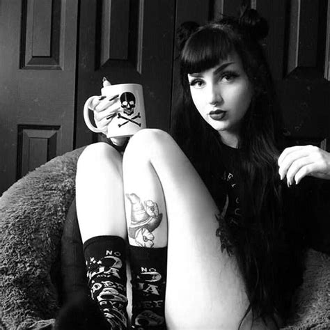 Goth Aesthetic🦇 On Instagram “☠️ Horrorhailey” Goth Beauty Goth