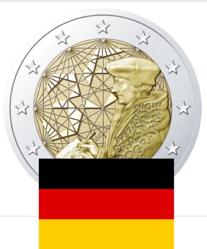 2 Euros Commémorative Allemagne 2022 Erasmus Unc Ebay
