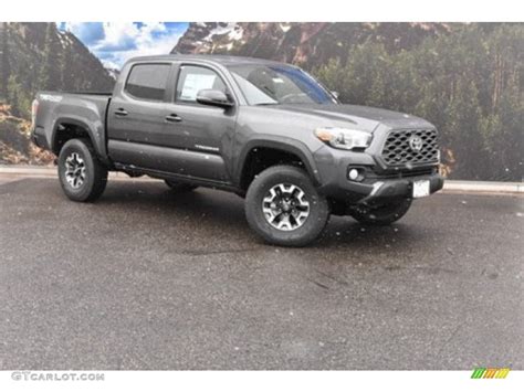 2020 Magnetic Gray Metallic Toyota Tacoma Trd Off Road Double Cab 4x4