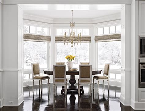 14 Beautiful Bay Window Treatment Ideas For Every Style Dining Room